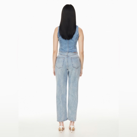 Denim Forum Joni High Rise Loose Jeans 29Lx25W - Picture 3 of 8